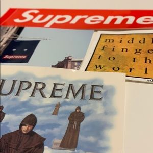 4 supreme stickers like for price drops